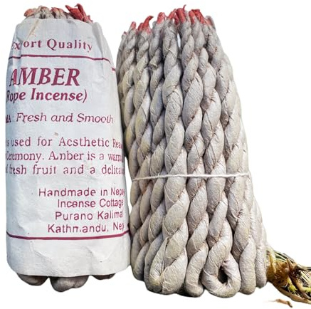 Fay Bless Incenso fatto a mano corda dal Nepal 2 fasci (ambra)
