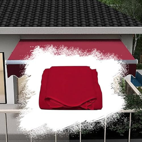 Tela di ricambio per tenda da sole retrattile, per patio, antracite, in poliestere, 200 x 150 cm