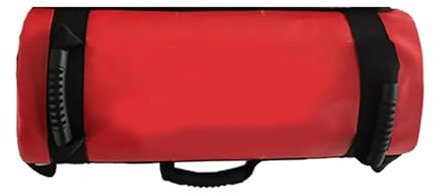BANGHA Gewichtssack,Sandbag 5/10/15/20/25/30kg gefüllt Gewicht Sand Power Bag Stärke Fitness Übung Sand Tasche Gym Training(Red 30kg)