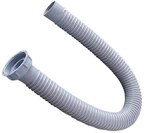 EXCEART 1m Tubo Di Scarico Per Lavatrice Lavello Cucina Bagno Tubo Flessibile Estensore Per Collegamento Acqua