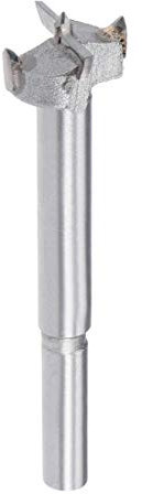 sourcing map 20mm Forstner Bohrteil Holzlochsäge Schneckenöffner Scharnierbohrung Bohrenbohrer Holzbearbeitung Teilschneider Grau Hartmetall Wolfram