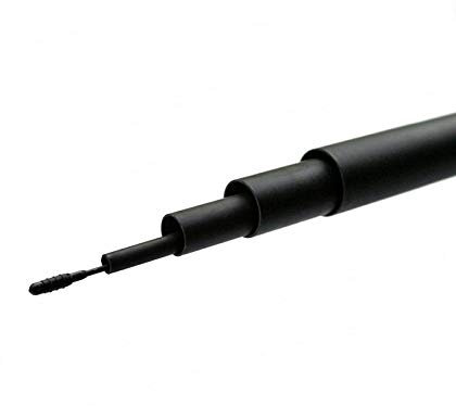 FANATIK Kopfrute Pirat Stipprute Angelrute 4m,5m,6m Faser Posenrute Stpprute Teleskoprute (4.00 m / 4-teilig)