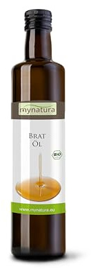 Mynatura Huile de cuisson bio I Huile de cuisson I Graines de tournesol High Oleic I Frire I Cuisson I Griller I Huile I Huile I Huile I Cooking Oil I Dans la bouteille (2 x 500 ml)