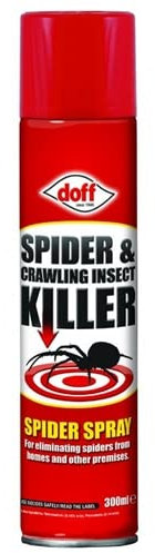 300ml Spider & Crawling Insect Killer, Easy to Use Spray For home and Other Permises