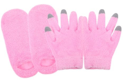 minkissy Feuchtigkeitsspendende Handschuhe Socken Set Nachtlotion Handschuhe Für Frauen Trockene Hand Fußpflege