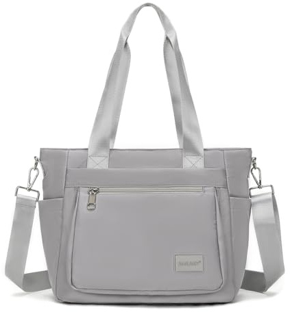 JIANLINST Handtasche Damen Groß Schultertasche Umhängetasche | Frauen Klassische Elegante Shopper Tasche mit Vielen Fächern