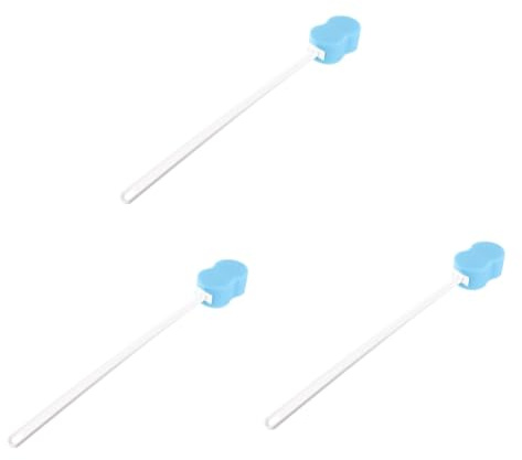 Gogogmee 3stücke Flexible Duschbürste Mit Langem Griff Für Rückenreinigung Weicher Schwamm Für Sanftes Waschen Und Massieren Der Haut Für Senioren Und Menschen Mit Eingeschränkter
