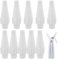 10PCS Whipped Cream Dispenser Silent Nozzle for Cream Whip Cream Dispenser 3x1x1 Inch Easy Installation
