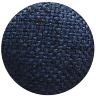 Whakano 10 Stück Runde Knöpfe zum Aufnähen,Dekorative Knöpfe mit Metall-Aluminium-Schaft,DIY-Bastelknöpfe,Buttons für DIY Nähen Pullover Mäntel Cardigan,Anzug,Hemd,Scrapbooking,Dunkelblau,30MM