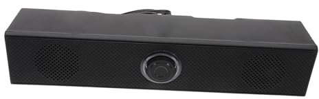 DIYEAH Haut-parleurs pour Ordinateur De Bureau Stéréo Et Portables Puissant avec Caisson De Basses Intégré pour Jeux Et Films Connectivité USB Simple