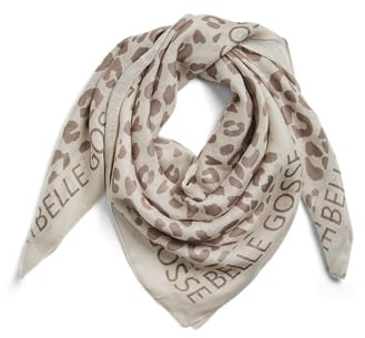 PIECES Pcsabri Leo Statement Scarf Wvn Fc