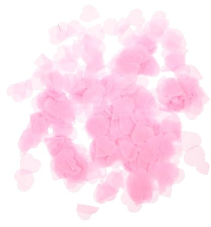 LOLIPPYY 4 Packungen Valentinstag Herz Papierkonfetti Feine Handwerkskunst Leichte Partydekoration für Hochzeit und Romantische Anlässe
