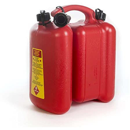 Bricotech 42542 Serbatoio Benzina Combinato, 5L + 3L