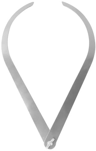 FTVOGUE Ton-Messschieber 10 Zoll Edelstahl Caliper Messwerkzeug Biegte Beine Ton Skulptur Keramik Mess Pottery Tool