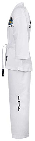 Playwell Elite Ultra Light ITF Taekwondo Student Performance Fighter Suit (180cm)