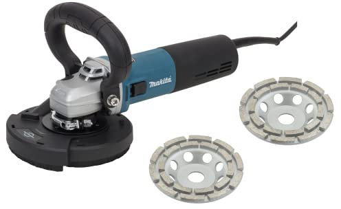 BETONSCHLEIFER SET/SANIERUNGSFRÄSE SET/WINKELSCHLEIFER SET 1400 WATT 125MM