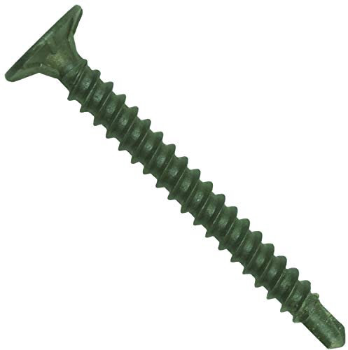 Jake Sales #10x1-5/8 Cement Board Star Drive Head Screws Drill Point for Fastening Cement Backer Board/Cement Board/Tile Board - T-25 (1 Pound 129 Approx. Screw Count)