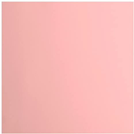 Vaessen Creative Florence Cardstock Papier, Rosa, 216 Gramm/m², Quadratisch, 30,5 x 30,5 cm, 20 Stück, Glatt, für Scrapbooking, Kartenherstellung, Stanzen und andere Papierbasteleien