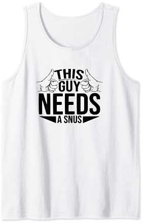 Herren SNUS Nichtraucher Nikotin Tabak rauchfrei | nikotinfrei Tank Top