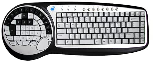 Wolfclaw Gaming Keyboard med USBportar för CS Go, World of Warcraft, FPSspel