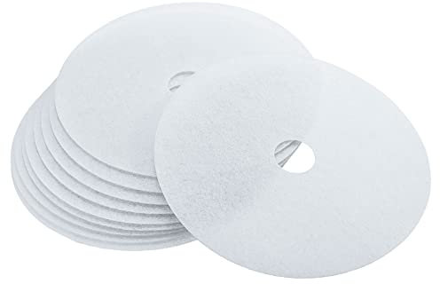 sourcing map Universel Sèche-Linge Échappement Filtre Coton 240x35mm Blanc pour Vêtements Séchoir Filtre Remplacement Coffret de 10