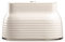 Daewoo Sienna Collection Bread Bin, Large Capacity Food Storage Container With Removable Lid, Cream