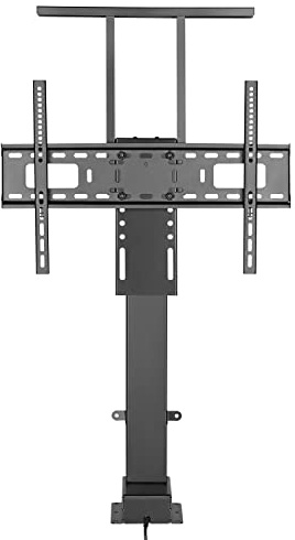 Allcam EFS66L Electric TV Lift/Motorised Height-adjustable Floor Stand for 40-75 LCD/LED Screens Mount Size 600x400
