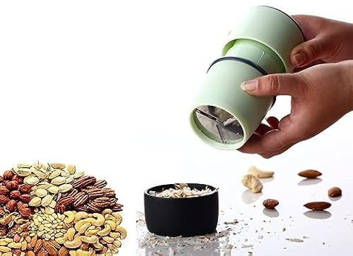 Cortador y cortador de frutas secas de plástico 3 en 1, picadores de frutas secas para cocina, molinillo de pimienta, cortador de chocolate y cortador de mantequilla, ralladores de frutas secas para