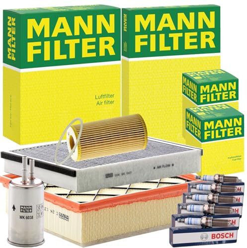 BandelOne enthält Mann Filter Inspektionspaket passend für V40 525 526 T4 T5 180+214 Ps