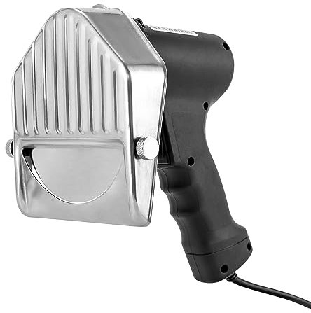 banborba Dönermesser, 120W Elektrisches Schawarma-Messer, Kommerzieller Türkischer Kebab-Schneider enthält 1-Klingendurchmesser 12cm, Schnittstärke von 0-10mm, Edelstahl