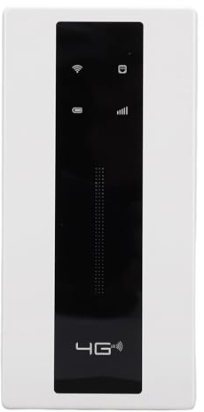 Jectse Routeur Portable Haute Vitesse, Routeur WiFi 4G LTE 150 Mbps avec Batterie 10 000 MAh pour Console de Jeu sur Ordinateur de Voyage, Port WAN RJ45 LAN
