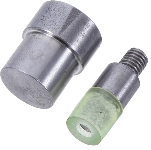 Zerodeko Macchina Manuale per Installazione Rivetti a Doppia Testa Matrice 6mm, Pressa Manuale per Rivetti e Bottoni per Abbigliamento, Borse, Scarpe e Cappelli, Stampo Fissaggio Preciso