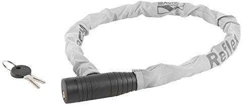 M-Wave 230164 Kabelschloss, Silber