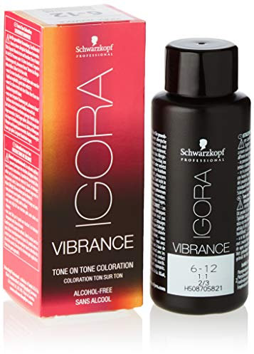 Schwarzkopf Igora Vibrance 6-12 Dunkelblond Cendré Asch
