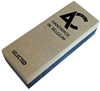 Belgische Brocken Coticule Selected 75x30mm Premium Natural Schärfstein Rasierer Schärfen Schleifstein Körnung bis 8000 Messerschärfer Wasserstein