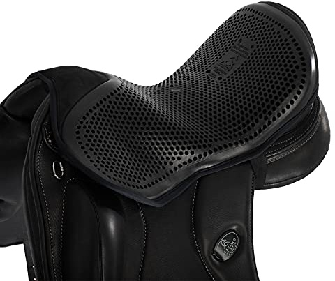 Acavallo Sattelsitzkissen Dressur Gel Out 10mm, Größe:M, Farbe:schwarz