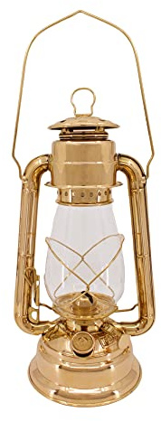 Vermont Lanterns - Hurricane Laterne aus Messing, 31,8 cm (Messing)