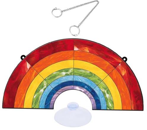 KICHOUSE Exquisites Regenbogen-hängedekor Aus Acryl Für Fensterdekoration Für Garten Balkon Und Feste