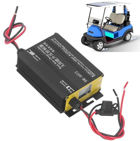 22A Boost MPPT Solarladegerät Controller, 12V - 50V 400W Elektroauto Elektrofahrzeug Ladespannungsregler für 24V 36V 48V 60V 72V Batterie Elektroauto Fahrrad