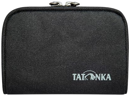 Tatonka Big Plain Wallet RFID Block - Geldbörse mit RFID-Blocker - TÜV geprüft - Münzfach, Fächer für Kreditkarten