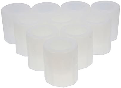 SECFOU Silicone Molds Wine Glass Shape for Soap and Fondant Crafting with Easy Release Feature Suitable for DIY Dessert and Ice Cubes