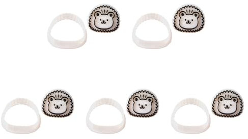 Set di stampi per biscotti in plastica resistente, per feste di famiglia ed eventi per bambini