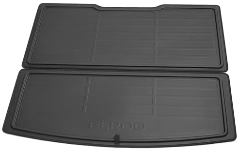 Skoda 5LJ061163 Kofferraumwendematte klappbar Kofferraumeinlage Schutzmatte, mit ELROQ Schriftzug *** nur für Basisboden (PR-Code 3GA) ***