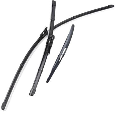 Essuie-Glaces Voiture Ensemble De Balais D'essuie-Glace Avant Et Arrière pour Smart ForTwo W451 Coupé 2007-2014 Brosse De Pare-Brise Pare-Brise 23 21 10