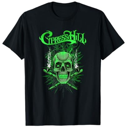 Cypress Hill Green Skull T-Shirt