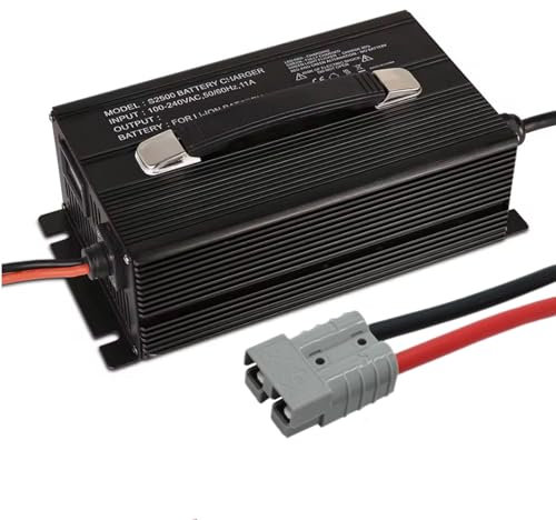 WLEJSL Chargeur Batterie pour Chariot Élévateur 36 V 40 A Prise Anderson 50/120/175/350 A, pour Batteries au Plomb Acide, pour Transpalettes et Autolaveuses,A3,175A