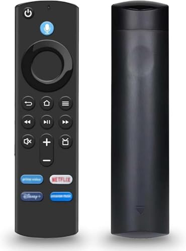 Replacement Voice Remote Control for AMZ Smart TV-Stick(2nd and 3rd Gen)/4K/4K Max/Lite/TV Cube and for Toshiba/Insignia Smart TV-3rd Gen