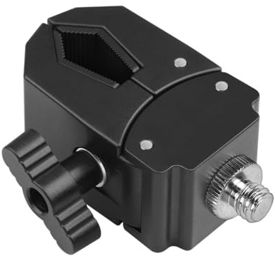 SHYYOULQE Support de serrage pour appareils de diffusion en direct - 15 tubes de 45 mm - 35 mm d'épaisseur - Pince femelle