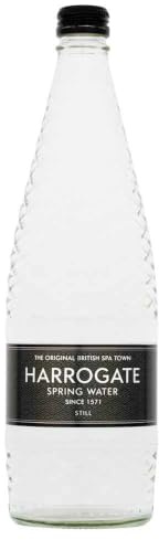 Glass bottles Harrogate Still natural mineral Water 750ml (Pack of 6)