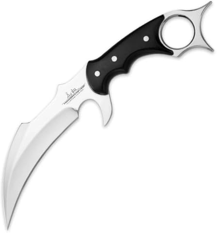 Gil Hibben High Polish Tanto Karambit mit Lederscheide, GH5054
